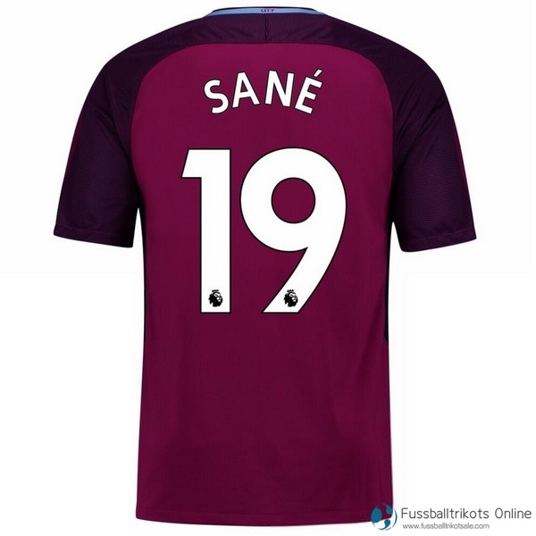 Manchester City Trikot Auswarts Sane 2017-18 Fussballtrikots Günstig